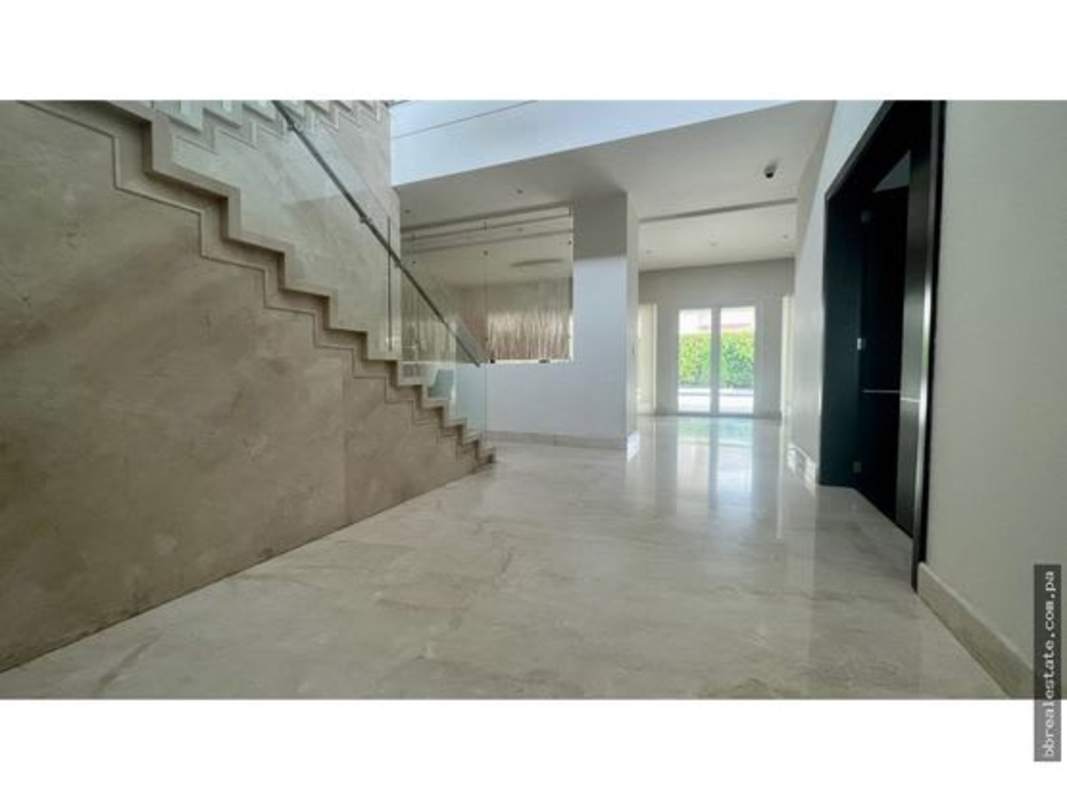 Luxury master bedroom with wood floors, panoramic balcony, walk-in closet in La Toscana Costa del Este