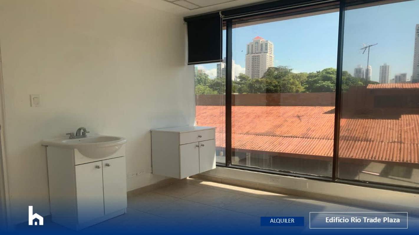 Bright open office with corner glass windows in Rio Trade Plaza San Francisco