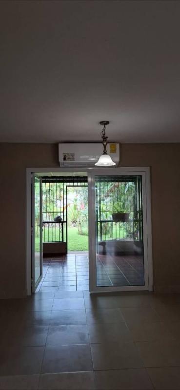 Ground floor private terrace with lush garden in Clayton Park Residences Panama