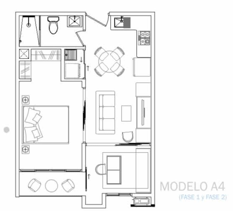 High-rise building PH Skyline Plaza near Cinta Costera and ocean Panama City