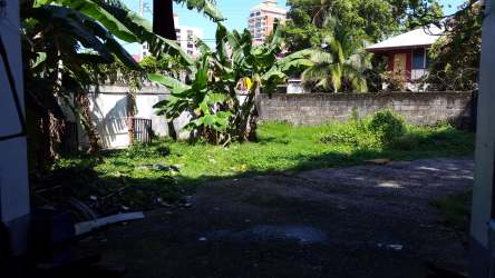 Lush tropical lot in Colón city center ready for development