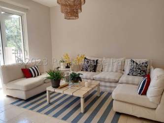 Spacious master bedroom with ensuite bathroom and ocean views in Buenaventura Panama