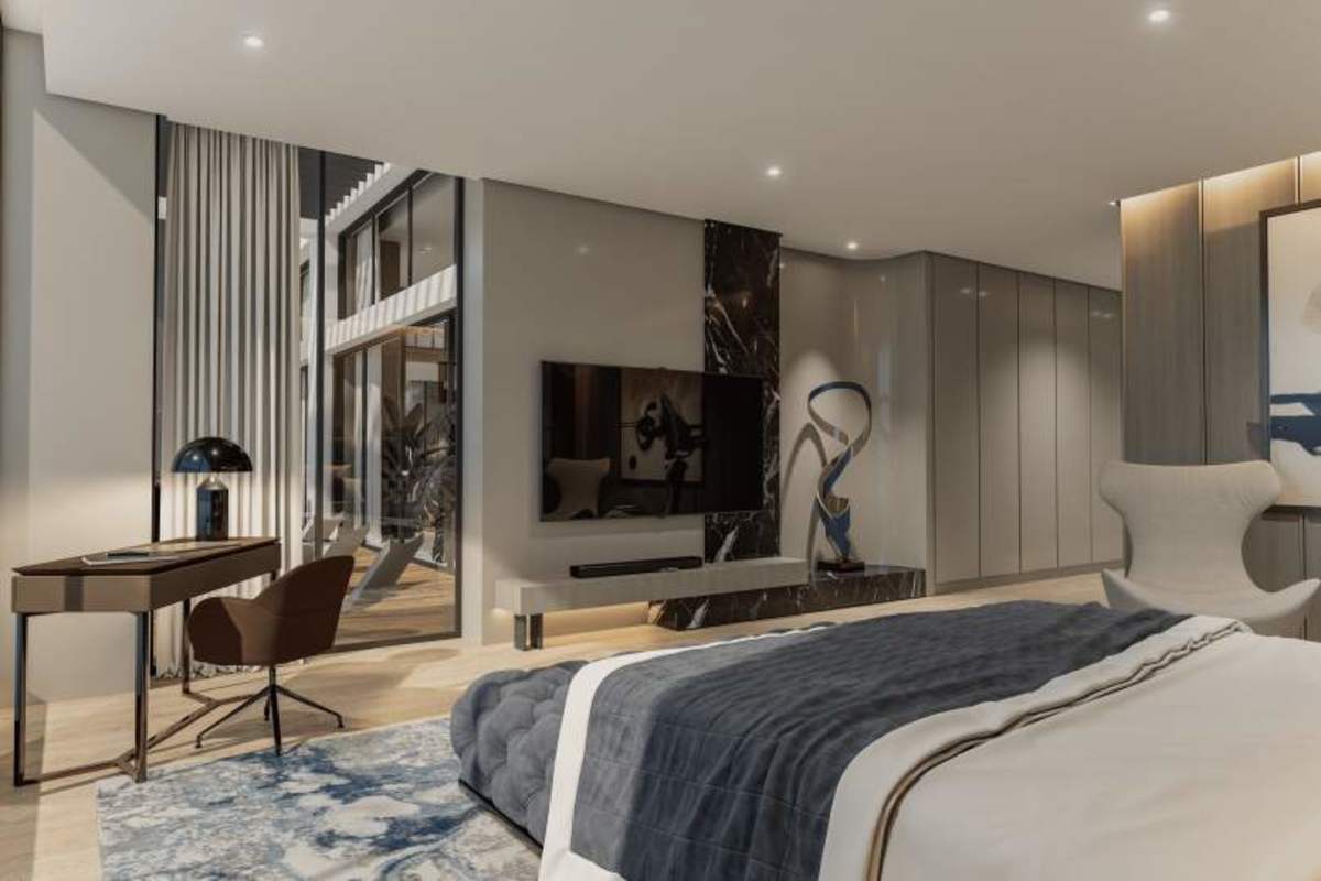 Elegant master suite penthouse with panoramic Pacific Ocean views Ocean Reef Panama