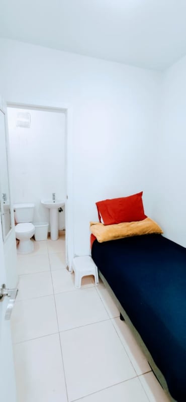 Bright bedroom with balcony ocean views in PH Waters on the Bay Panama City Avenida Balboa