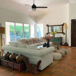 Formal dining area with large table for family gatherings at Coronado Panama vacation property