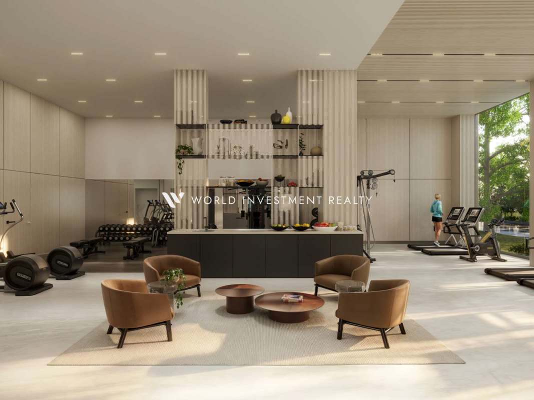 Luxury lobby with contemporary design at Moderna 360 Urban Living Panama