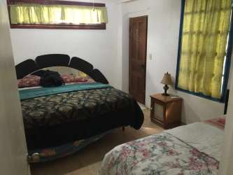 Covered beachfront terrace with hammocks, BBQ area, sea views La Guaira Portobelo