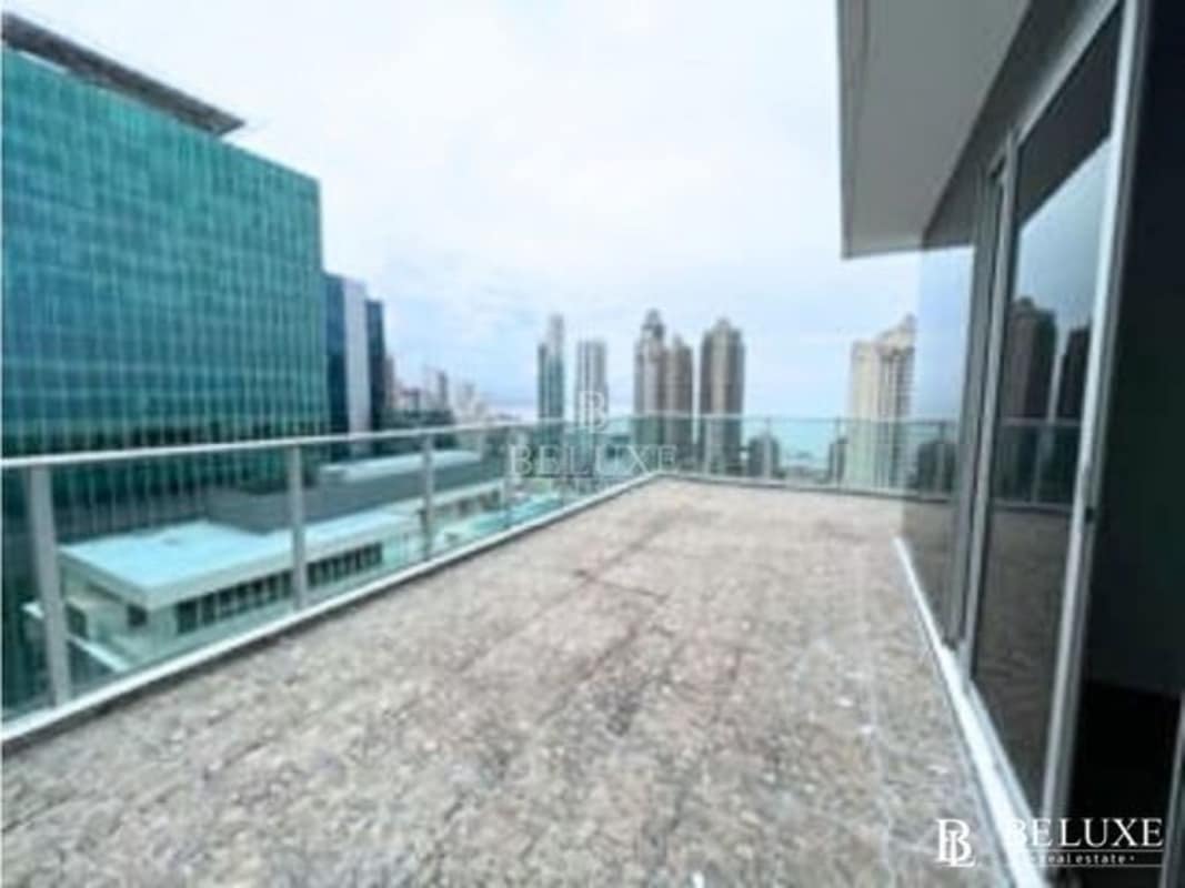 Spacious master bedroom with walk-in closet and ocean views Punta Pacífica Panama