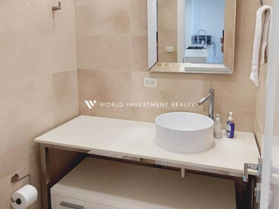 Large master bedroom with ocean views, king bed at PH YOO Panama