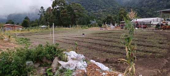 Mountain and farmland view Paso Ancho Volcán Panama real estate