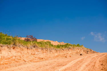 Open lot with panoramic mountain scenery in El Mirador de La Pintada Coclé