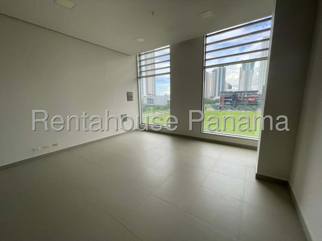 Bright open office space with panoramic city views in Ocean Business Plaza Costa del Este Panama