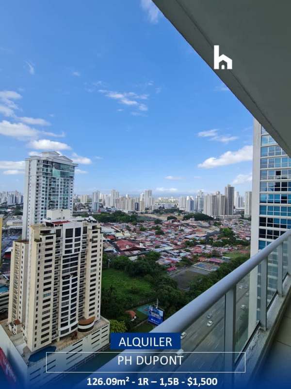 Fully equipped kitchen with granite countertops and stainless appliances in PH Dupont Punta Pacifica Panama City