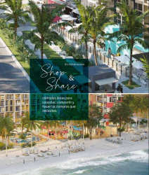 Spacious outdoor swimming pool with palm trees and loungers in Playa Caracol Punta Chame Panama