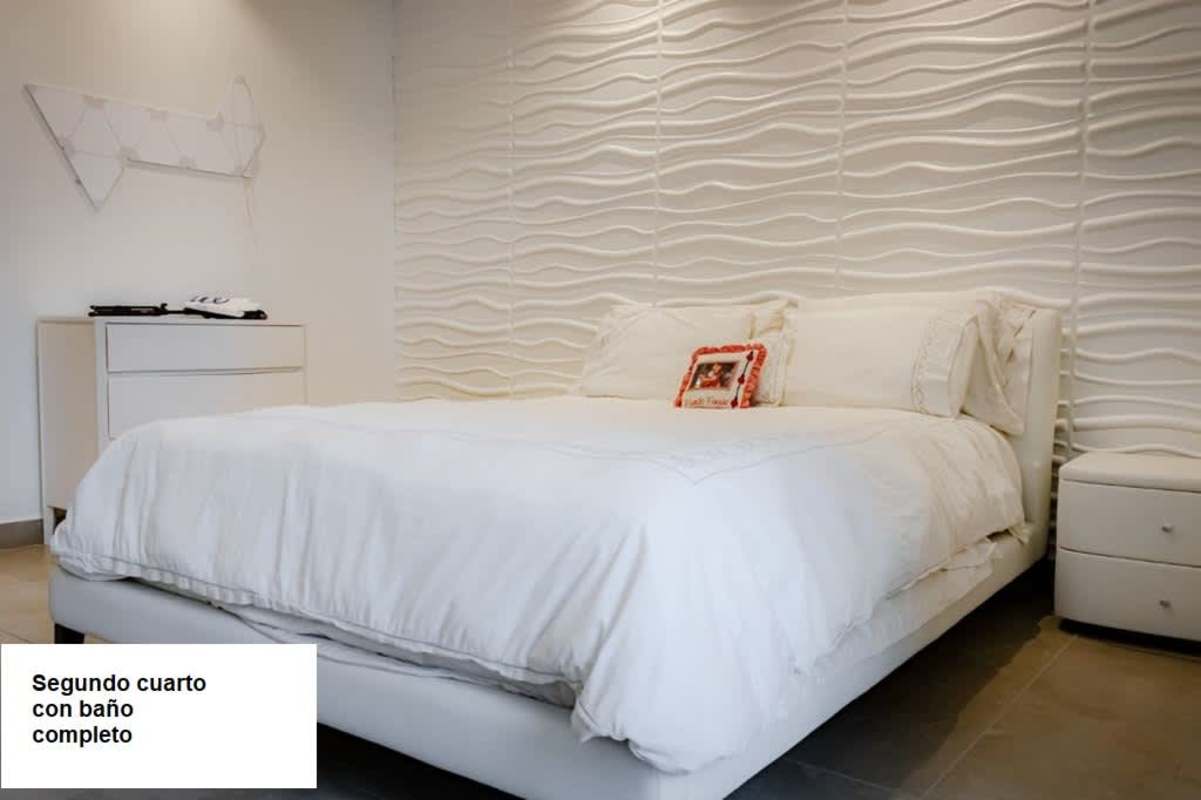 Bright second bedroom with ensuite bathroom Punta Pacifica Panama