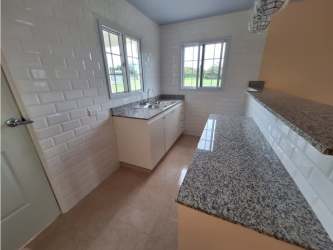 Modern kitchen with granite countertops new beach house Santa Clara Panama