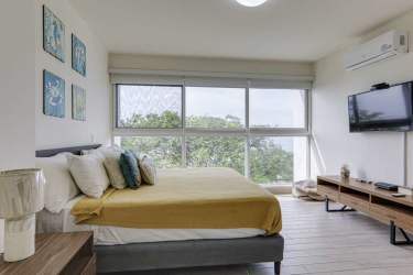 Private balcony with direct Pacific Ocean panoramic view PH Solares del Mar Punta Chame Panama