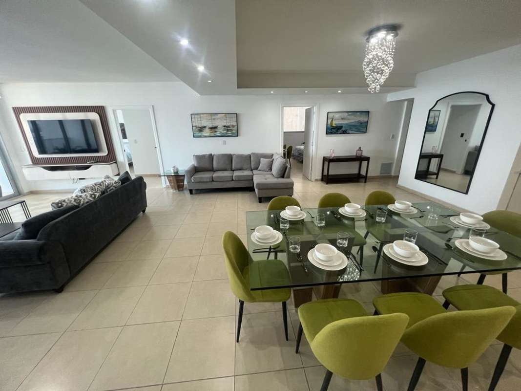 Updated bathroom with glass shower in PH Water on the Bay Panama