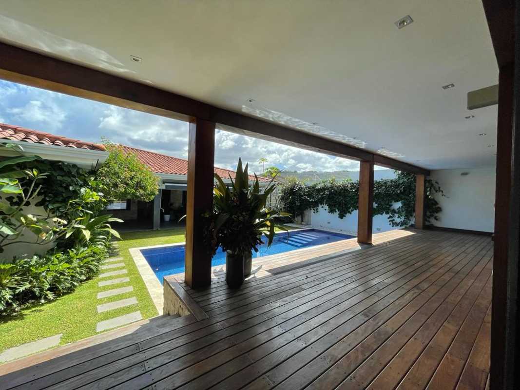 Large walk-in closet with built-in shelves and lighting in Brisas del Golf luxury home Panama