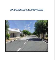 Tree lined street inside gated beach community PH Paradise Point in Coronado Panama