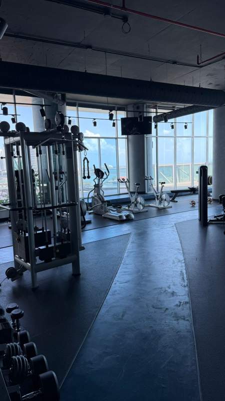 Kitchen with granite counters, appliances PH Yacht Club Tower Panama City