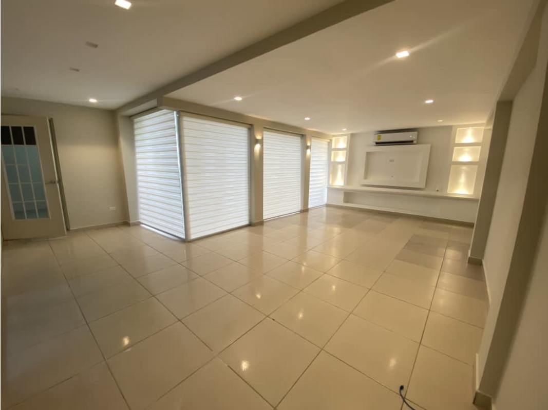 Kitchen with granite counters, breakfast area in Reservas de Versalles Panama