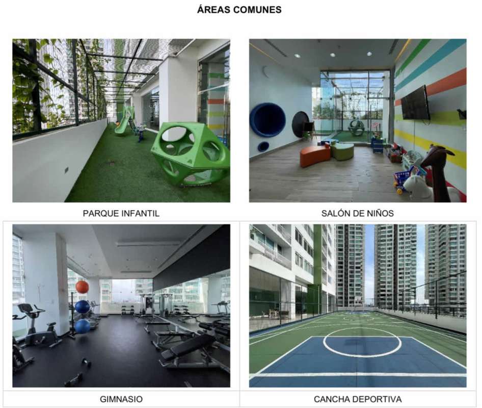 Spacious kitchen with granite countertops and modern cabinetry in PH Los Angeles Parkview Betania Panama