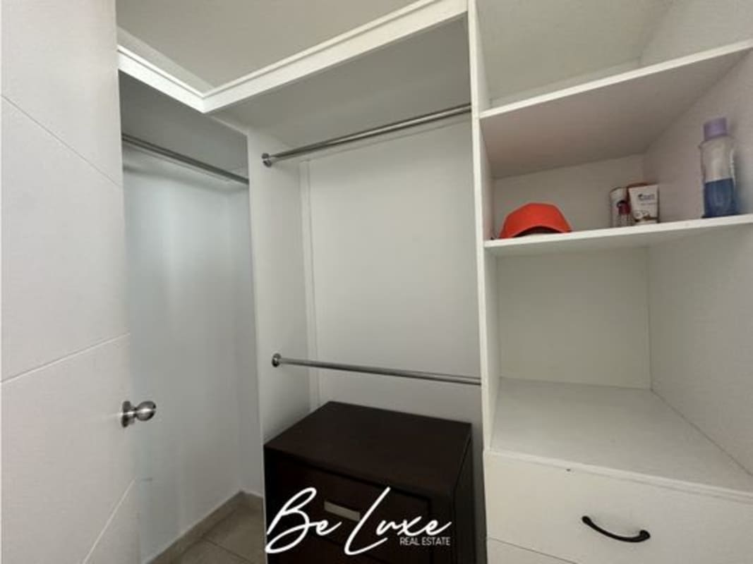 Bedroom with large window and ocean views PH Terrasol Panama for sale