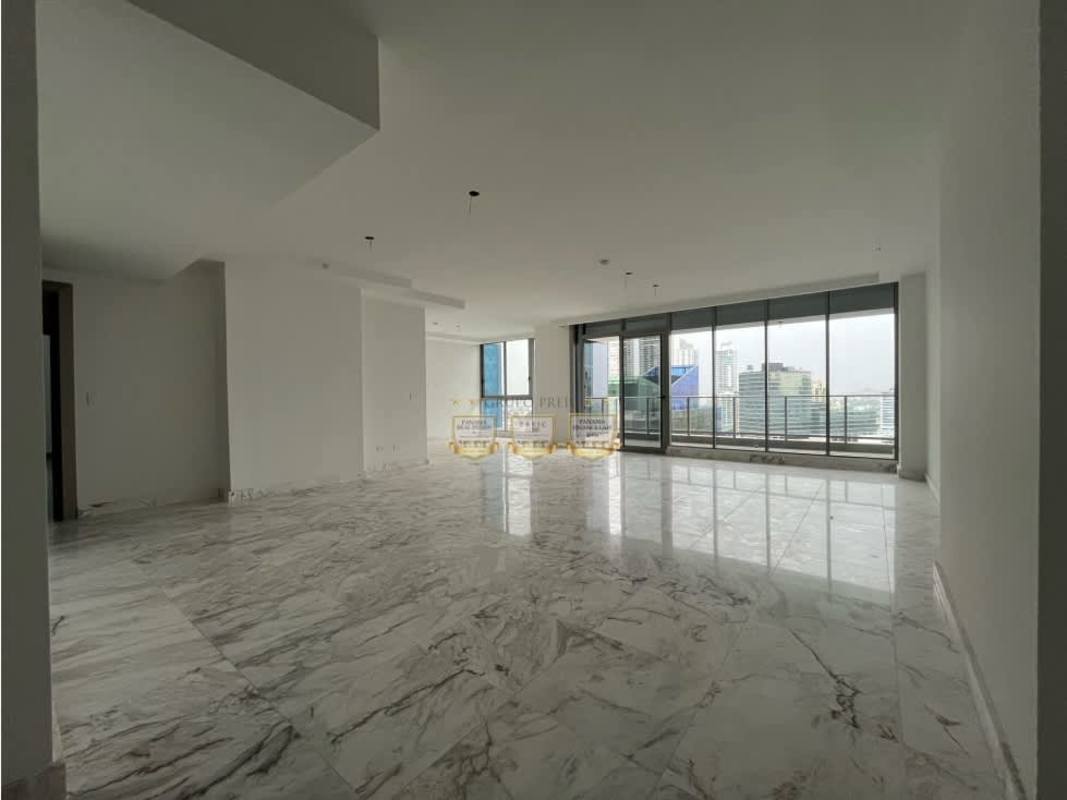 Modern kitchen with granite counters L-shaped design PH Regalia Costa del Este Panama