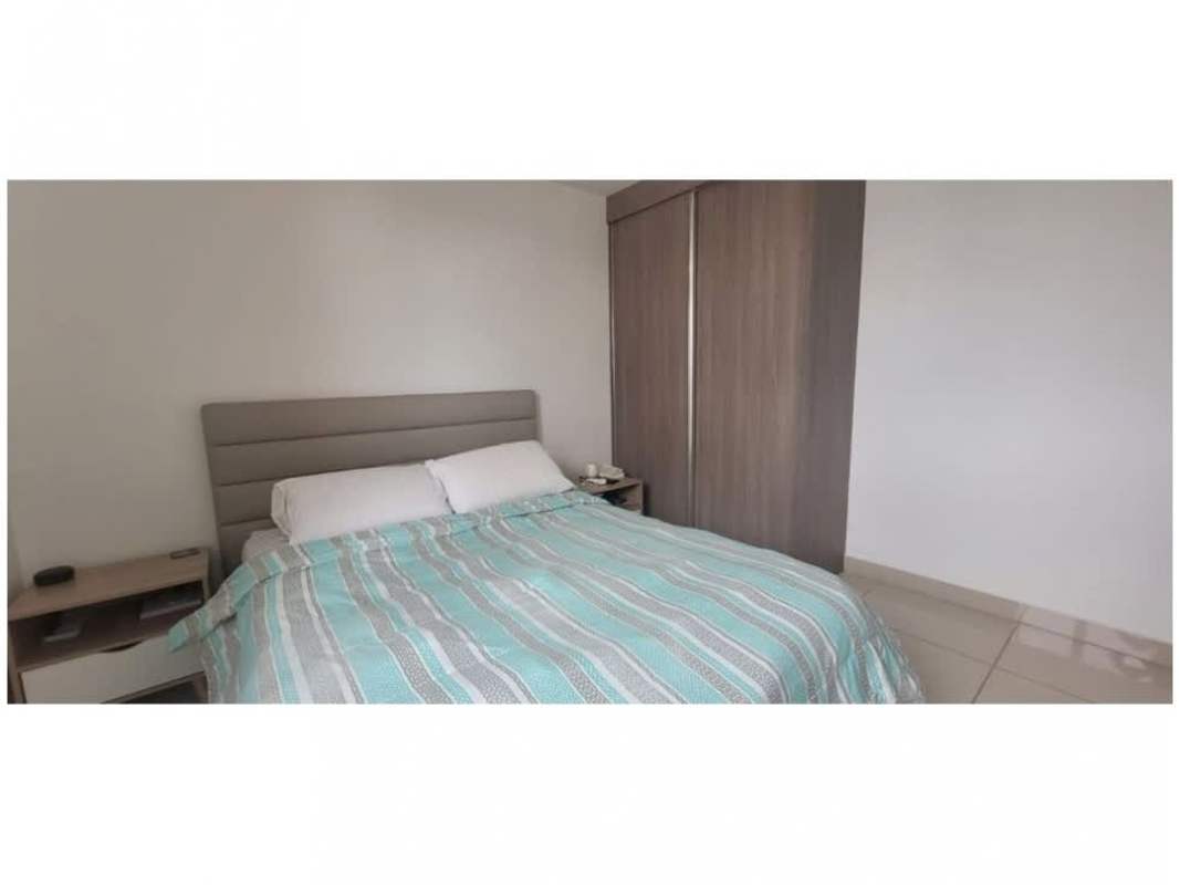 Open concept living dining with panoramic balcony, city view in Condado del Rey