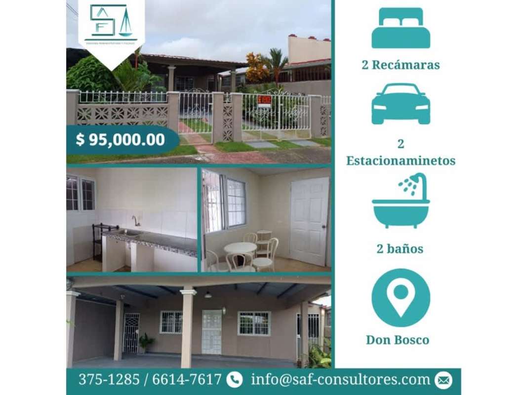 Front gate yard garden carport Don Bosco house for sale Panama