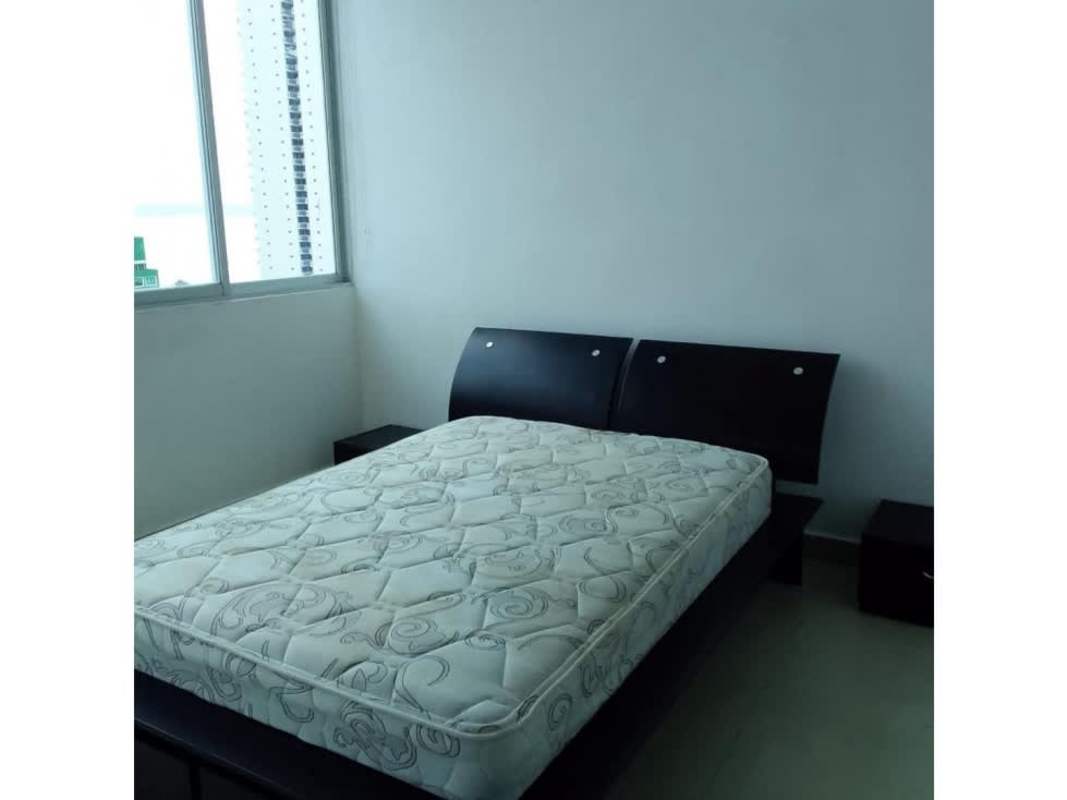 Bathroom with glass shower, vessel sink, stylish finish PH Calle 77 Panama City