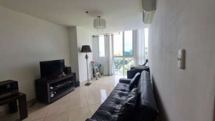 Living room with access to balcony and ocean view PH Ibiza Playa Corona San Carlos Panama