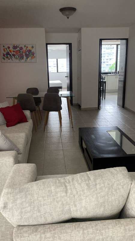 Second bedroom with window, bed, closet in Punta Paitilla Panama