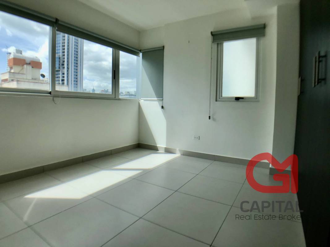 Panama apartment modern kitchen granite countertop white cabinets in PH Tee One