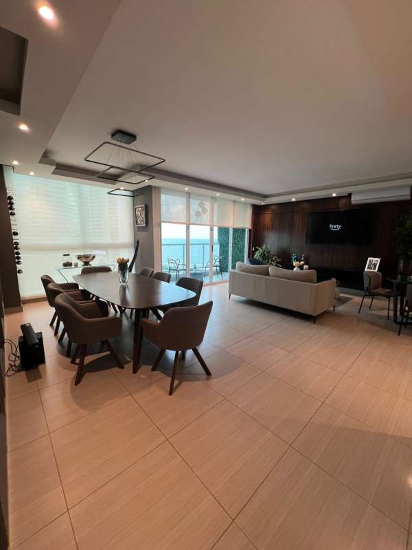 Elegant dining room with pendant lighting PH Asia Costa del Este Panama City