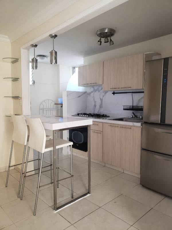 Laundry room with washer and gas water heater in PH MC Greggor Condado del Rey Panama