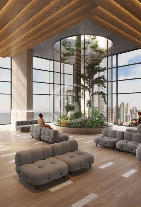 Innovative coworking and podcast studios inside PH Dovle Selva Coco del Mar Panama City