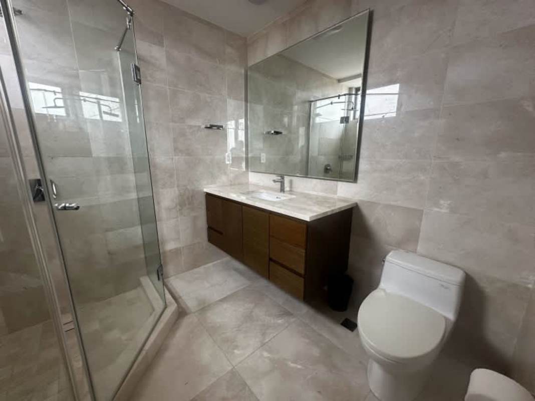 Open-concept living dining with large windows in Santa Maria Golf Panama