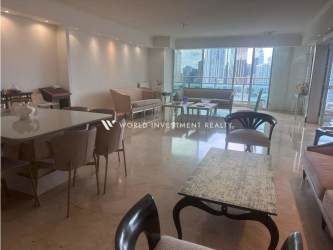 Balcony with panoramic ocean and skyline view in PH Peninsula Punta Paitilla