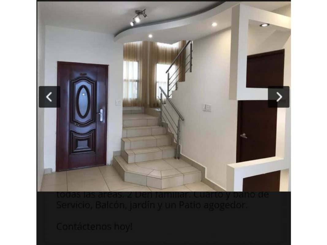 Private family area or den on second floor PH Sierra Nevada Brisas del Golf Panama