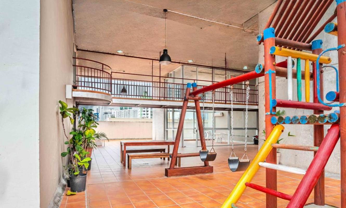 Children's indoor playground and family area inside Delavista Park Panama apartments