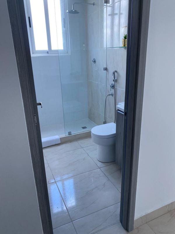 Private balcony Pacific Ocean and skyline view PH The Sands Panama City