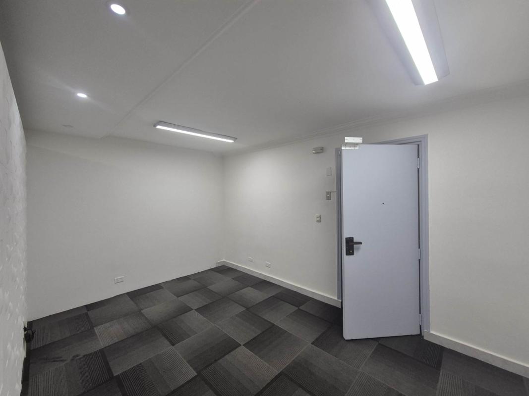 Private workspace carpeted floor glass wall rental office PH Financial Park Tower Panama