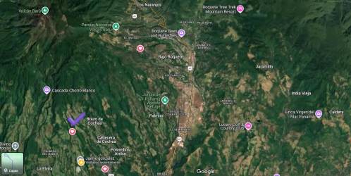 Fertile soil for agriculture in Potrerillos Arriba mountain lots Chiriquí Panama