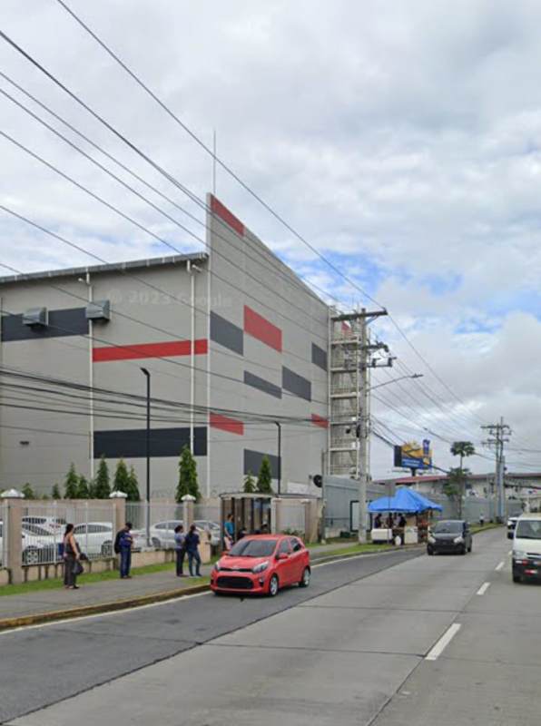 Sports court and pool area in PH Llano Bonito apartment complex Don Bosco Panama