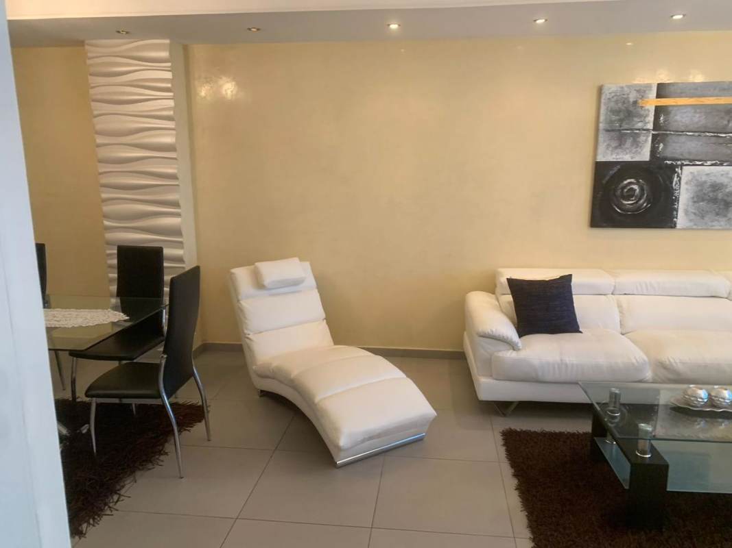 Modern kitchen with granite counters, top appliances, balcony BBQ sea view PH BICSA Tower Panama