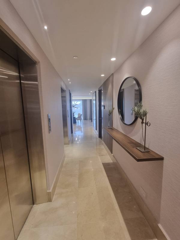 Lagoon pool and beach within The Reserve Santa María Golf Panama