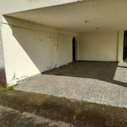 Covered parking carport with tiled floor and arch doorway Interamerican Highway Bugaba