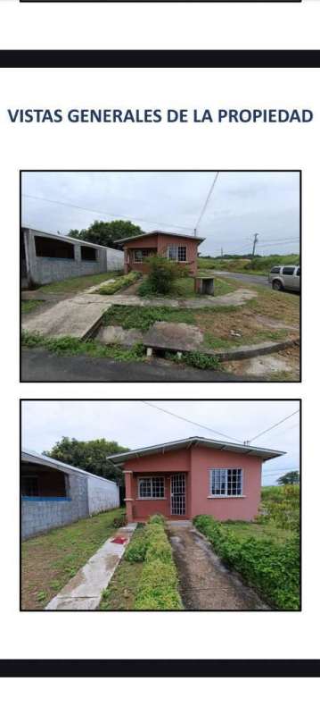 Covered porch and spacious yard corner lot Pacora Panama for sale